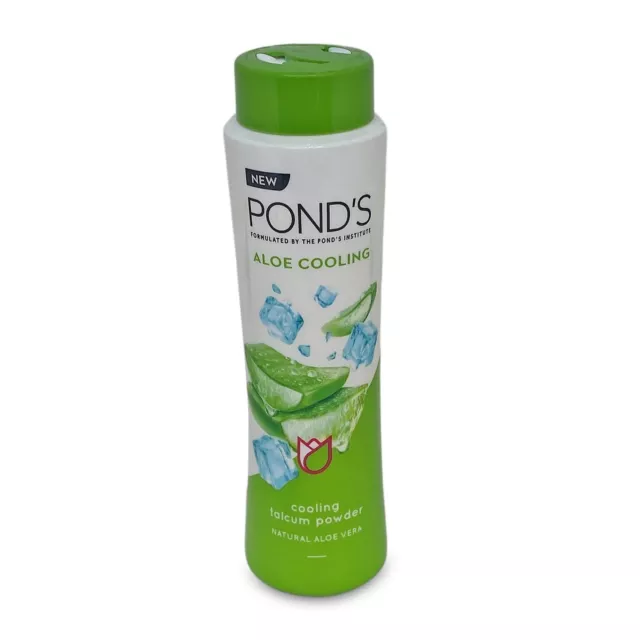 POND'S Ponds Aloe Cooling Talcum Powder Prevents Body Odor 100G Bottle Free Ship