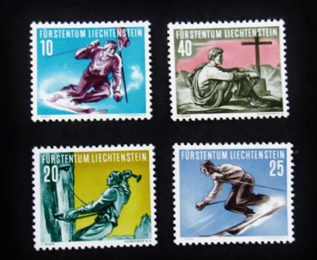 nystamps Liechtenstein Stamp # 289-292 Mint OG NH       M29y3094