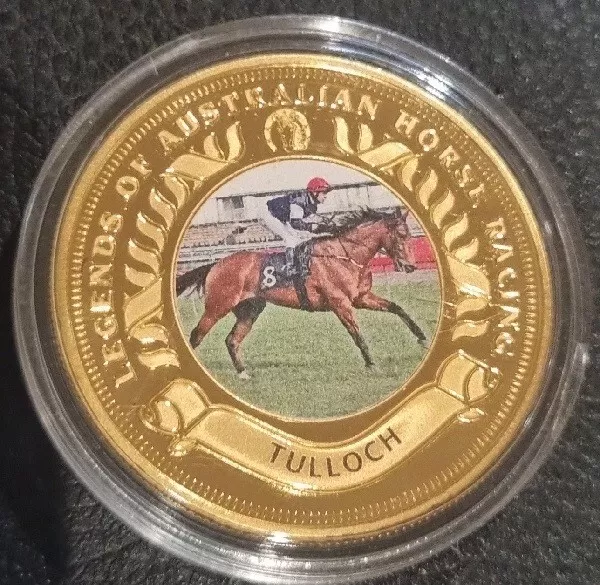 Legends of Australian Horse Racing Medallion - TULLOCH 