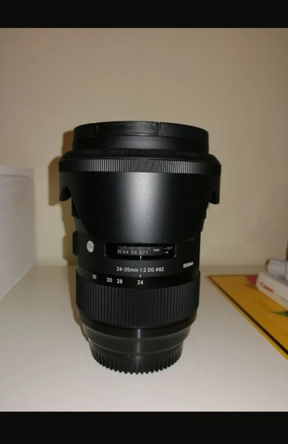 Sigma 24-35mm f/2,0 DG HSM Weitwinkelzoomobjektiv Objektiv Canon Quasi neu