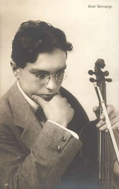 HUNGARIAN VIOLINIST EMIL Telmányi (18921988) Cd 26.99 PicClick CA