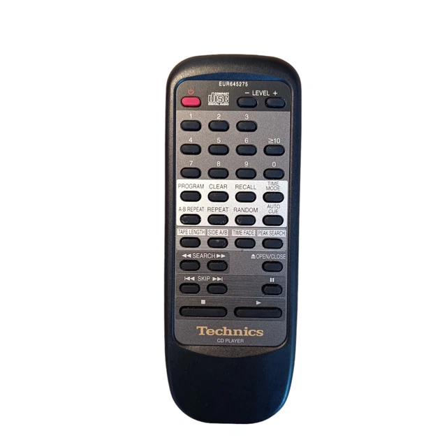 TECHNICS EUR645275 CD Player Remote Control Fuly Working £45.00