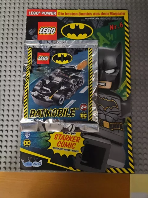 LEGO Power Batman DC Comic Nr. 6 NEU OVP Magazin Heft Zeitschrift Batmobile