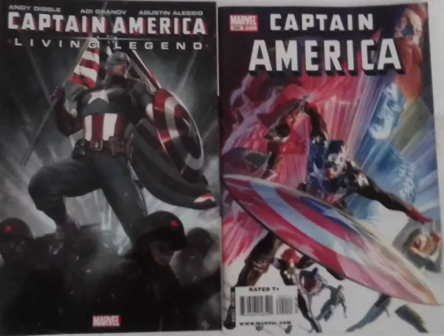 Captain America: Living Legend & #600 Marvel Comics 2009