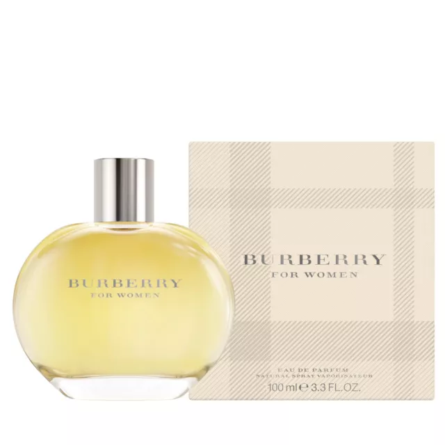 Burberry For Women eau de parfum 100 ml profumo donna classico NUOVO SIGILLATO