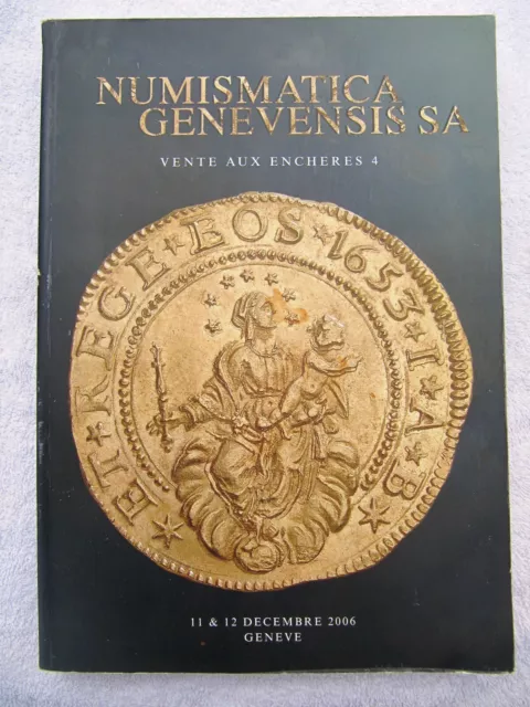 NUMISMATICA GENEVENSIS Sale Vente No 4 Coin Auction Catalogue 2006 Roman Coins