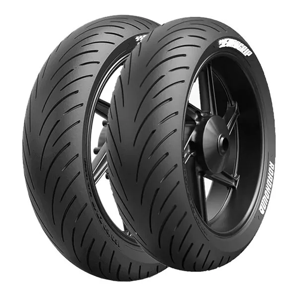 Coppia Gomme Eurogrip 120/70-17 (58W) + 160/60-17 (69W) Roadhound