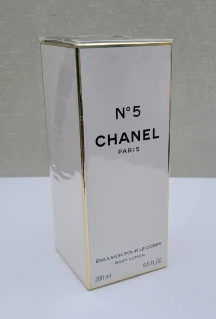 CHANEL No5 BODY LOTION 200ml SEALED EMULSION POUR LE CORPS