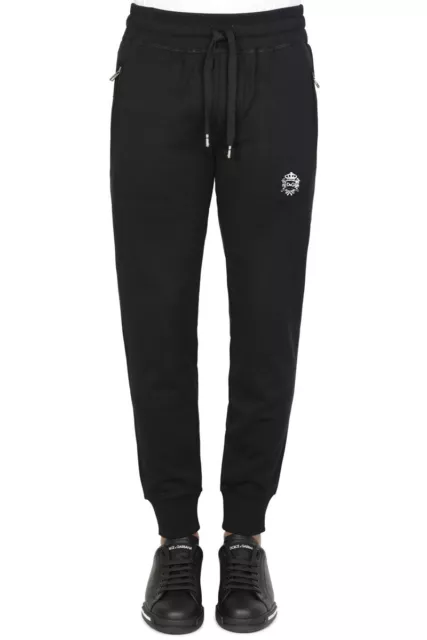 DOLCE & GABBANA CROWN JOGGERS SWEATPANTS Size 50 32-34 BNWT