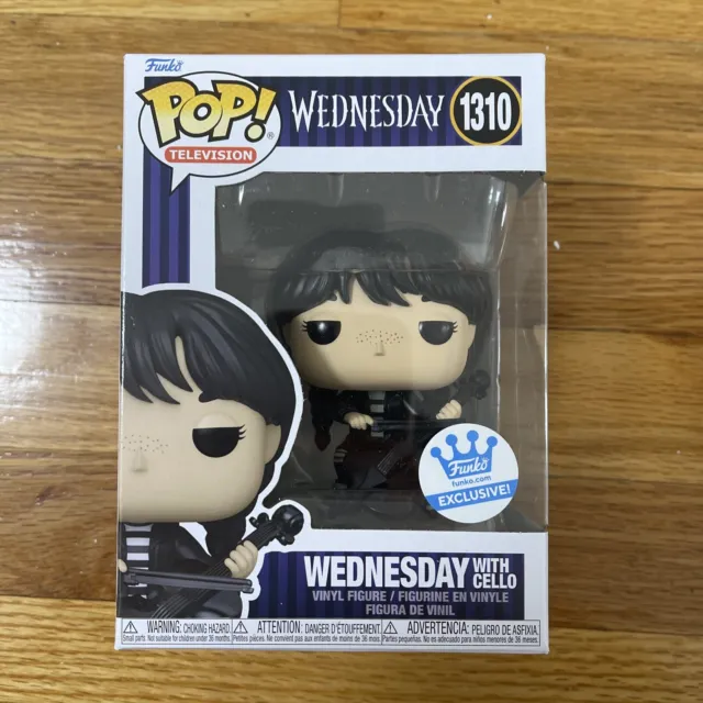 Funko Pop! Addams Family Wednesday with Cello #1310 Funko Shop Exclusive
