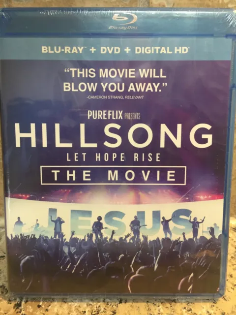Hillsong "Let Hope Rise" DVD & Blu-Ray  Ships free Same Day with Tracking
