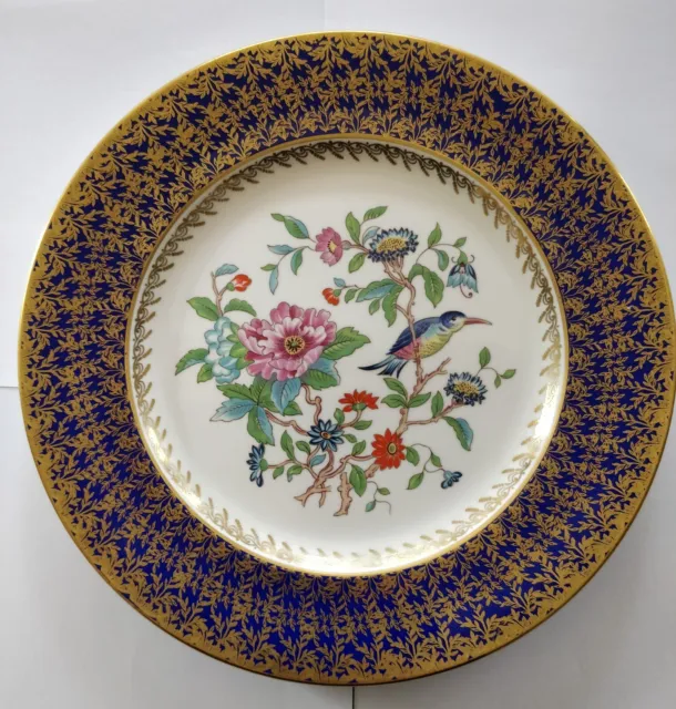 Vintage Aynsley Pembroke Gilded Bone China Plate