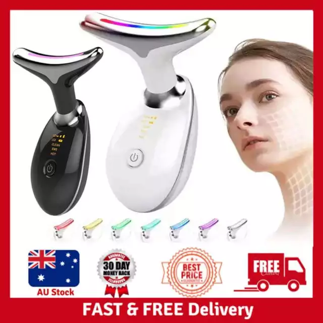 7 in One Red Light Therapy Anti Aging Face Massager Electric Face Lift Device MQ