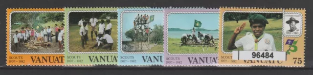 Vanuatu 1982 Scout 5 Val MNH MF96484