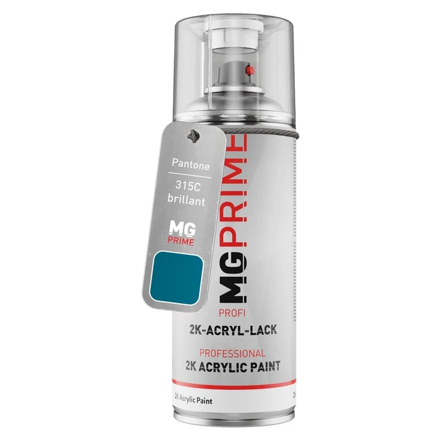 MG PRIME Pantone 315C Blue Spraydose – 400 Ml, Glänzend, Schnelltrocknend, Made In Germany