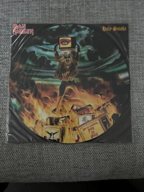 Iron Maiden - Holy Smoke, Rare Pic Disc