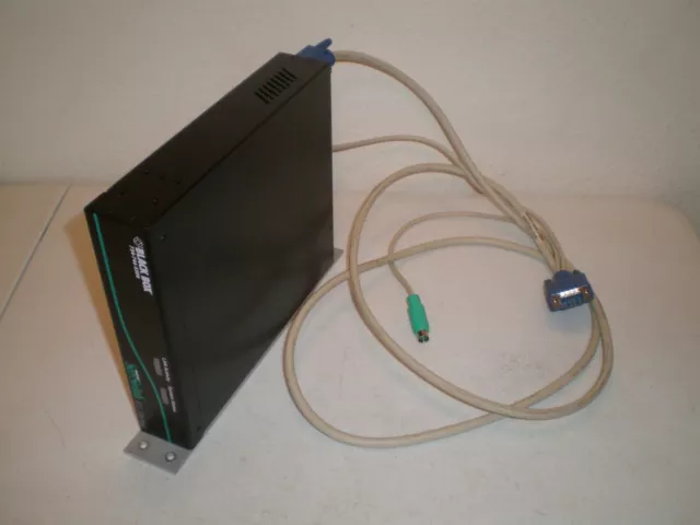Black Box KV9304A-R2 ServSwitch EC KVM Switch w/Built-In IP for PS/2 4-Port