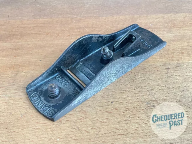 Vintage STANLEY England No.220 Adjustable Block Plane Base Sole Body Part