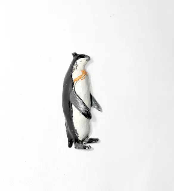 Vintage Lead Toy Zoo Animal Crested Penguin