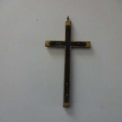 Crucifix Hängekreuz en Métal Env. 12 CM Croix pour Chaîne Pendentif