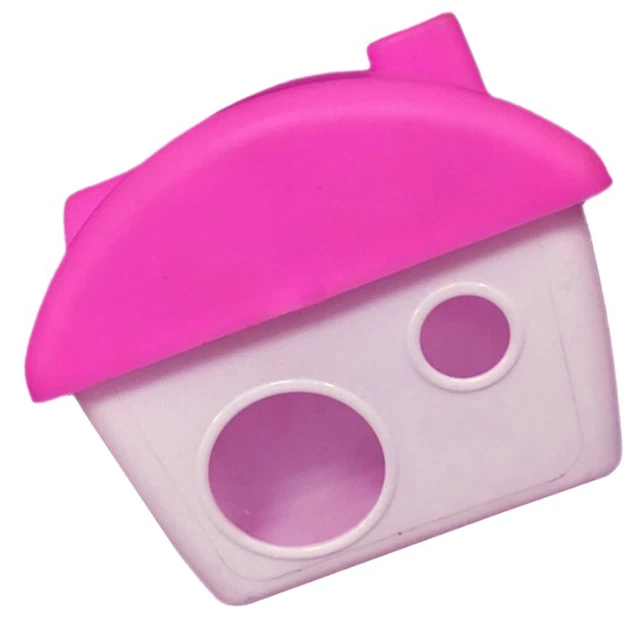 Casa Del Criceto Plastica Nido Di Mini Nascondiglio Per Gabbie Topi Criceti