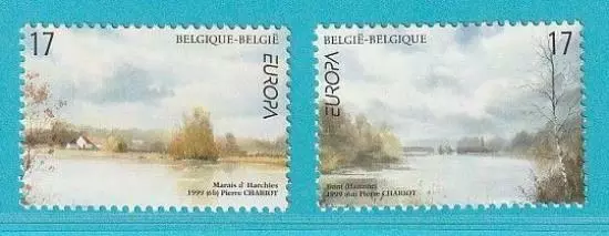 Belgien Europa CEPT 1999 ** postfrisch MiNr. 2867-2868 Natur