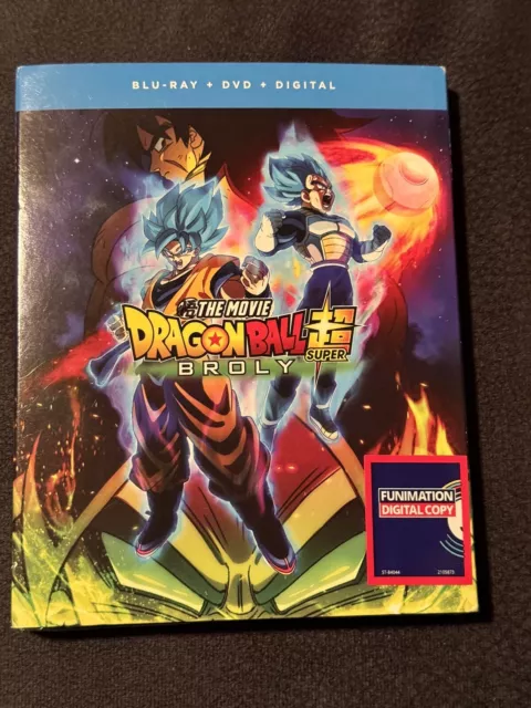 Dragon Ball Super: Broly Blu-ray (Blu-ray + DVD + Digital HD)