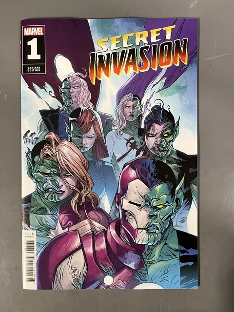 Secret Invasion #1 Camuncoli 1:25 Variant Marvel Comics 2022 🦝