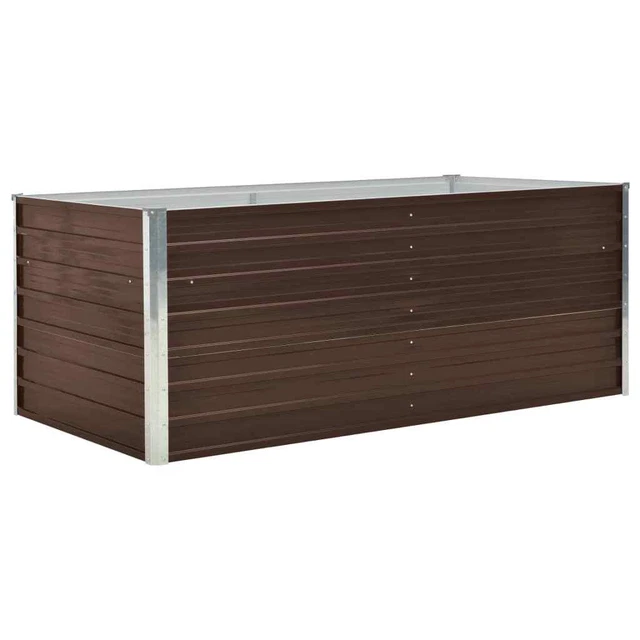 Metall Hochbeet Pflanzbeet Gartenbeet Gemüsebeet Blumenbeet Kräuterbeet Beet 10