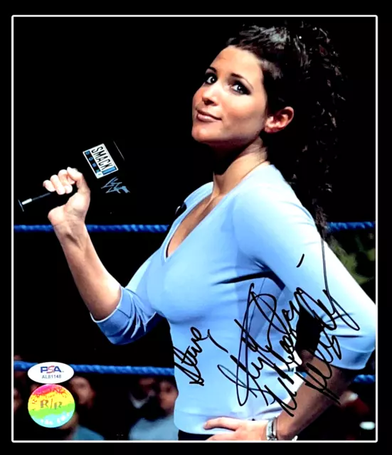 Wwe Stephanie Mcmahon Hand Signed Autographed 8X10 Photo R/R With Psa Coa Rare 2