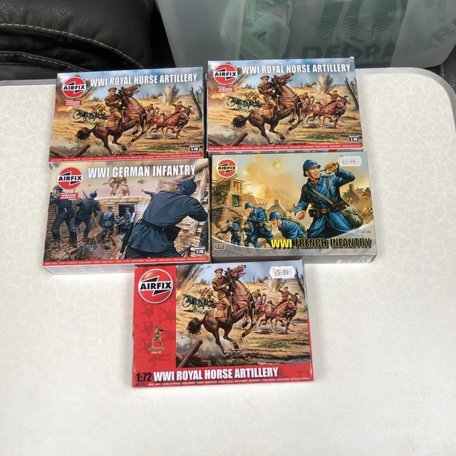 Petits Soldats 1/72 German Infantry Atlantic Esci Airfix - Figurines Occasion, échelle 25mm