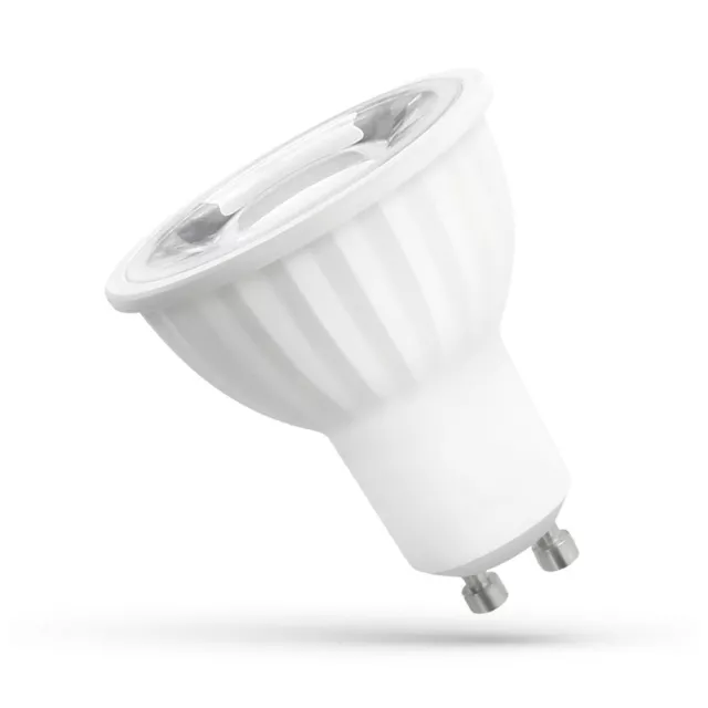 Ampoule led réflecteur GU10, LEXMAN, 300Lm = 35W, blanc neutre
