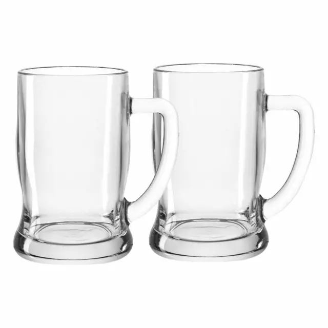 Leonardo Taverna Bierseidel 2er Set Bierkrug Krug Bierglas Humpen Glas 500 ml