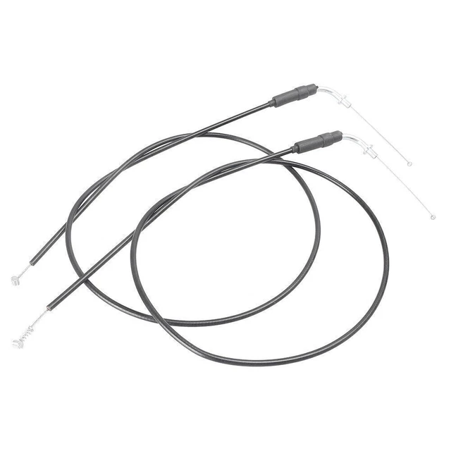 2x MOTO 110cm Linee Cavi Acceleratore Acceleratore per Harley Sportster 883 1200