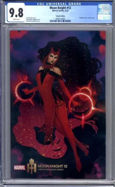 Moon Knight #12 Dauterman Variant Scarlet Witch Hellfire Gala 1st Print  CGC 9.8