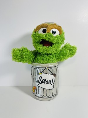 gund sesame street oscar the grouch stuffed animal