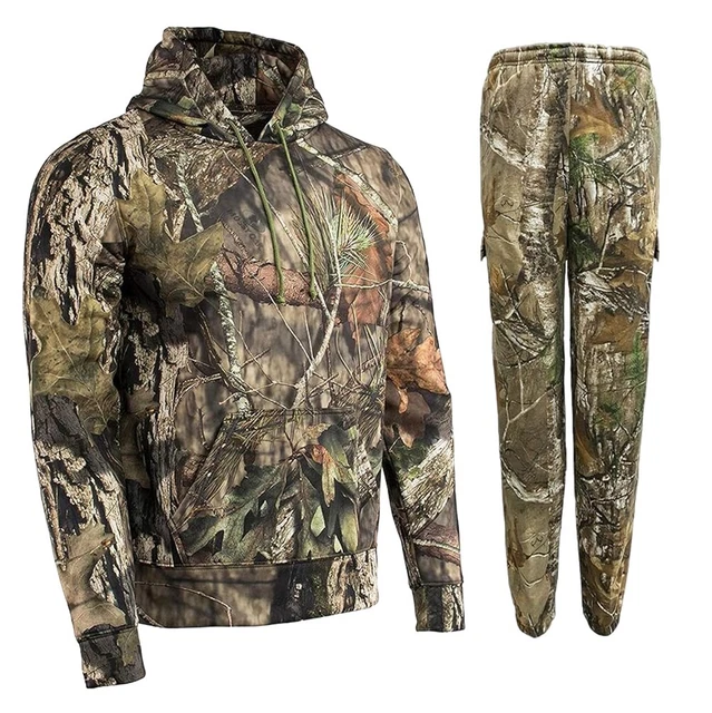 Pull à Capuche Realtree Fishing - Bleu Homme Taille XL (Manches Longues)