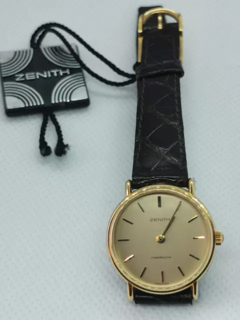  Orologio Zenith Cosmopolitan Donna / Lady  Placcato Oro Carica Manuale