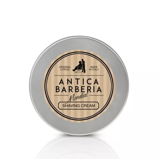 ANTICA BARBERIA MONDIAL Crema Rasoio 150ml Originale Citrus Shaving Crema ITALIA 2