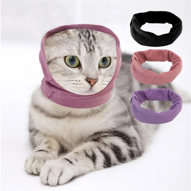 Cubierta de orilla para mascotas turbante de alivio para el hogar algodón cuidado protección tapones para los oídos