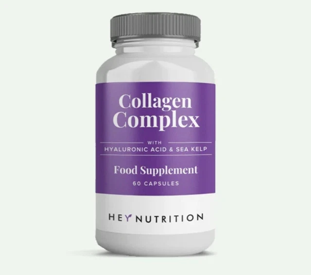 COLLAGEN COMPLEX WITH Hyaluronic Acid & Sea Kelp Hey Nutrition £29.99