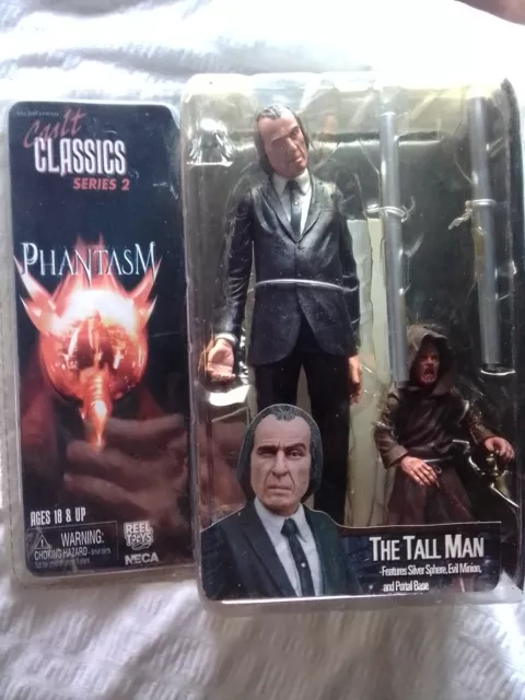 Phantasm The Tall Man W/ Evil Minion Cult Classics Neca Series 2 Sealed 2005