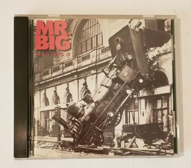 MR. BIG Lean Into It CD Paul Gilbert Billy Sheehan Guitar Shred Rock