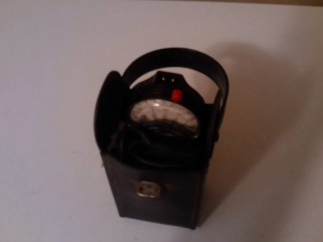 Vintage Weston Electrical Instruments Co. Volt Amp Meter very old