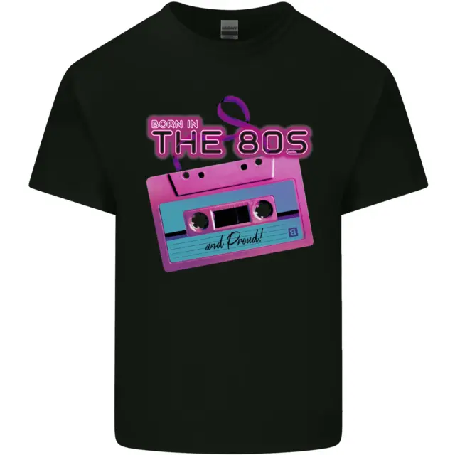 Born In the 80s Funny Birthday Music 80's Mens Cotton T-Shirt Tee Top
