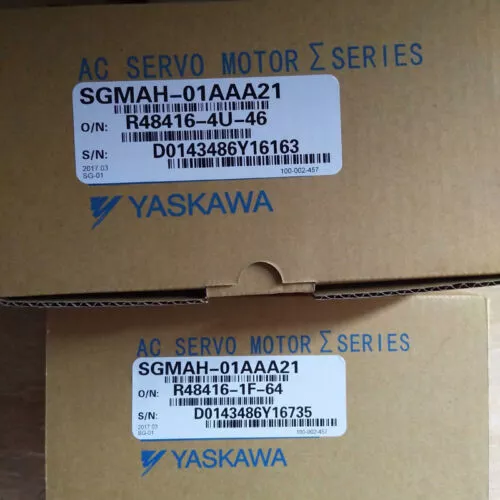 YASKAWA SGMAH-01AAA21 Servo Motor SGMAH01AAA21 New In Box Expedited Shipping 1PC