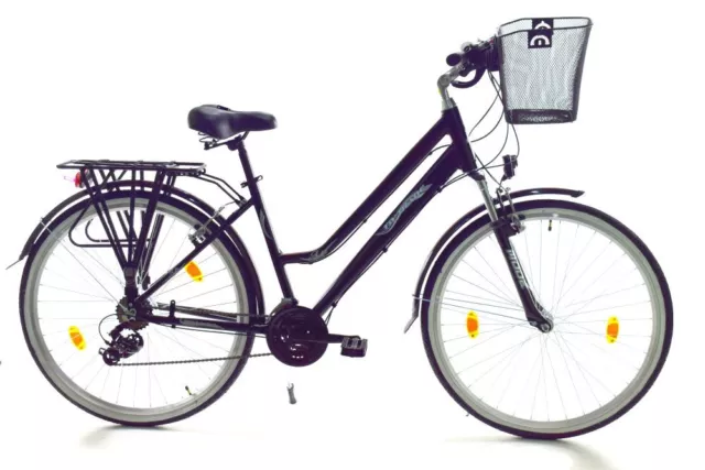 28 Zoll Alu Damen Cityfahrrad Herren City Trekking Fahrrad Rad Bike Licht STVO