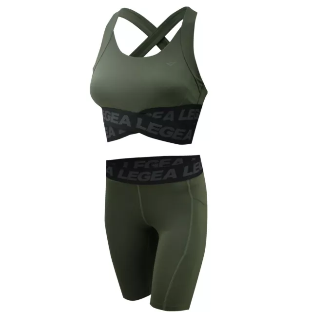 Completo Donna Legea Per Sport E Tempo Libero Con Canotta Tritone E Short Teti