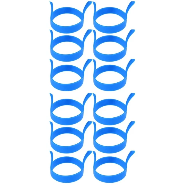 12 Pcs Backform Aus Silikon Für Eier Spiegelei Schimmel Eierring