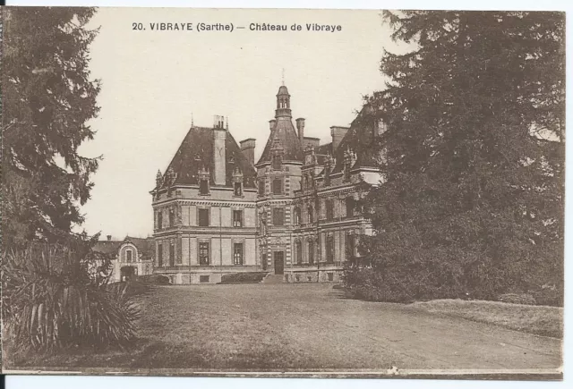 CPA-72- Carte postale - VIBRAYE - Le Château